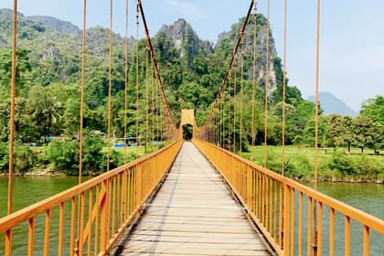 Vangvieng Climbing & Ballon (Departure from Vientiane)