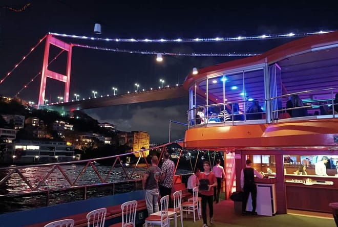 Bosphorus Dinner Cruise & Show with Private Table (TURNA)