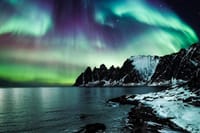 Troms. Aurora in the Arctic