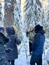 Winter Wonderland Hike in a National Park 7