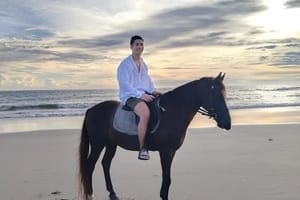 Seminyak Bali Horse Riding in the beach