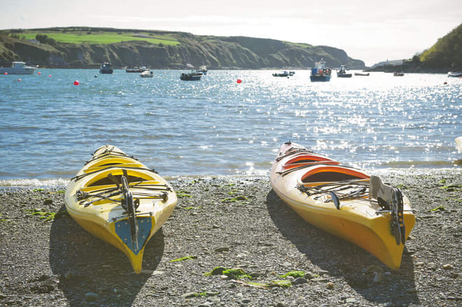 Sea kayaking in Killary fjord. Delphi. Mayo. Guided. 3 hours. 3