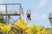 Soar through the jungle canopy on the zipline before heading to the water for an adrenaline-pumping jet ski ride in Punta Cana!