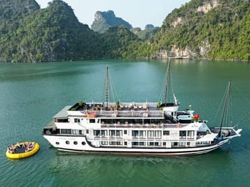 Oasis Bay Party Cruise- Best Halong Bay Cruises for Young Traveler with Live Dj
