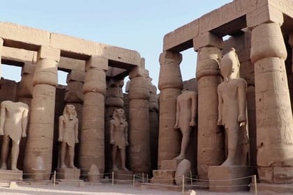 Private Full-Day Tour of Luxor by Plane from Cairo