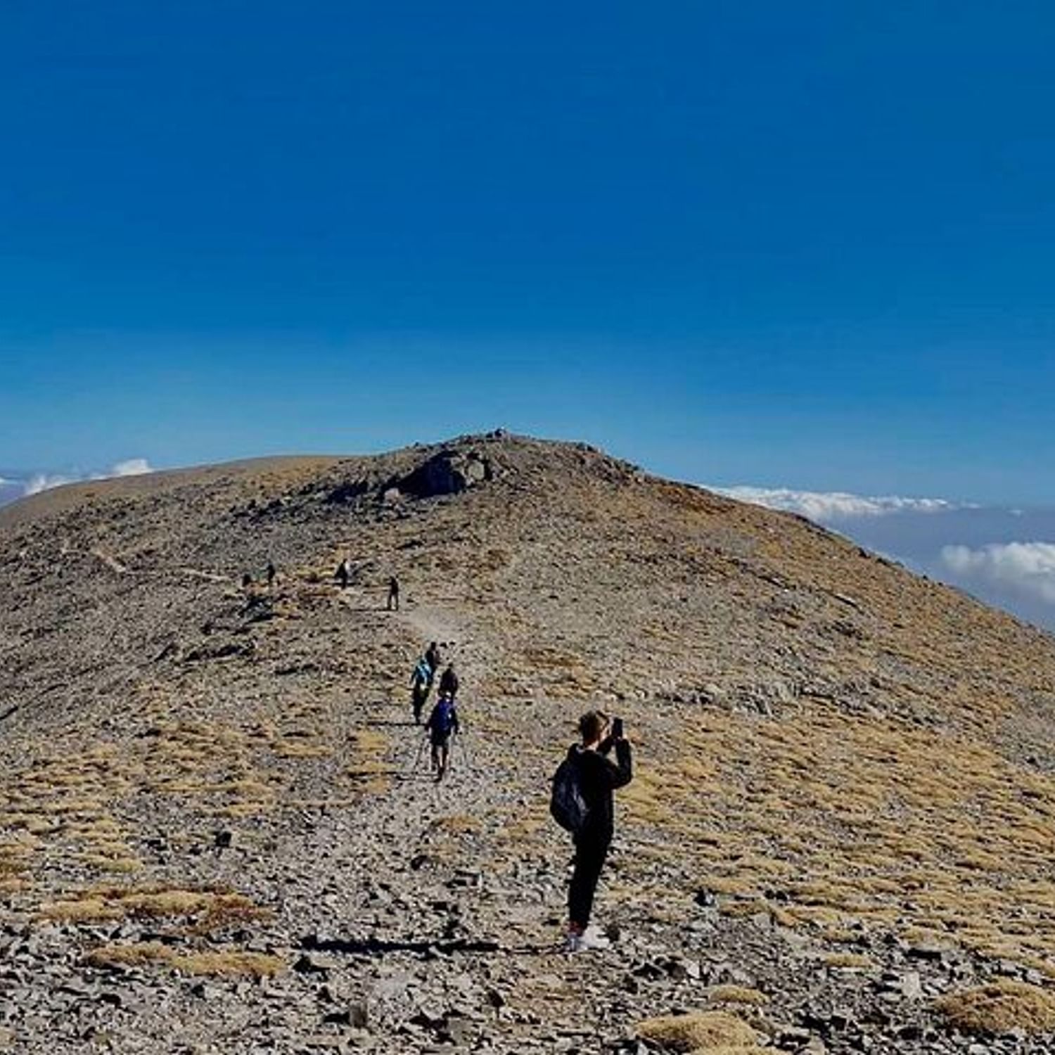 Hiking trip to Mount Psiloritis highest peak (2456m.) with Guide 