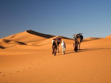 Touareg style life in Chegaga