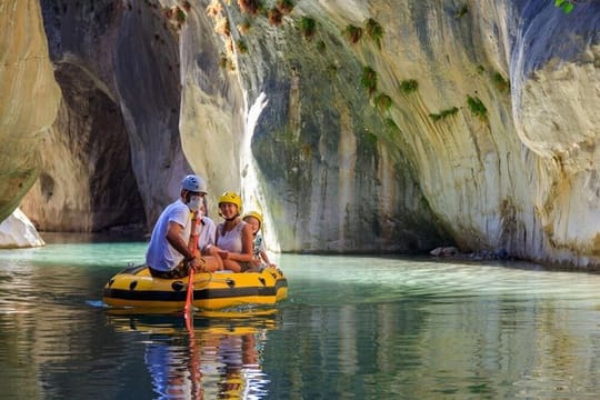 Goynuk Canyon and Dinopark Tour with Lunch Transfer From Antalya