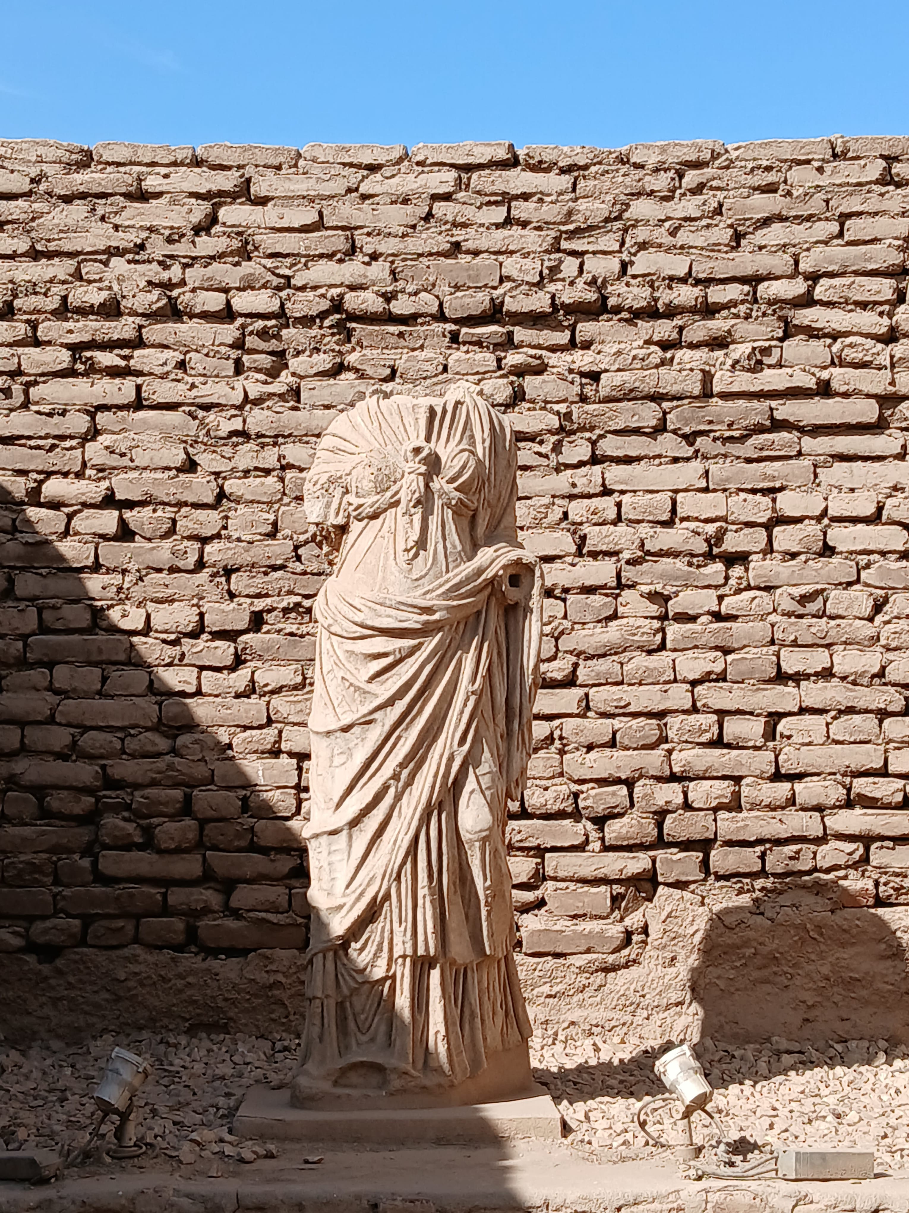 Luxor Temple houses a lifelike statue of Aphrodite with fine details dating back centuries BC
