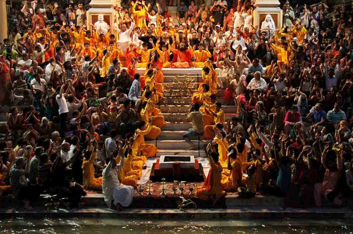 Ganga Aarti at Parmarth Niketan