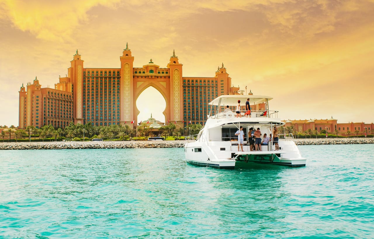 Luxury Yacht Tour with Delicious BBQ Dinner in Dubai Marina 2