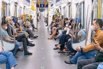 Jakarta Walking Tour with Public Transportation Visiting Sites