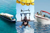 Semi Submarine Sea Trip with Parasailing &amp; Turkish bath -Hurghada