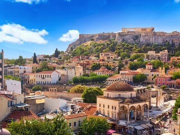 Athens-Panoramic tour and Plaka (small group)