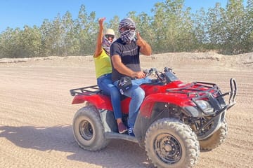 Quad Biking and Bedouin Dinner Experience in Hurghada