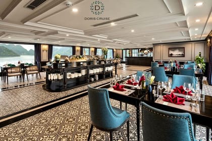 Doris Cruise 5 Star Luxury Cruise 2Day/1Night Halong & Lan Ha Bay