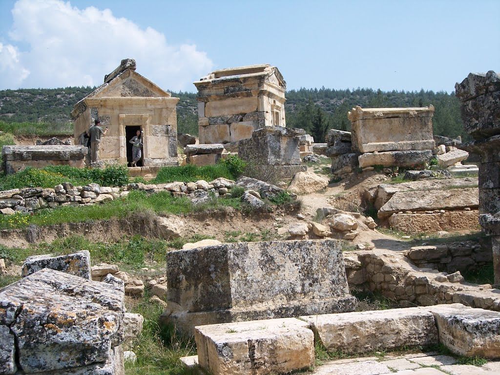 las ruinas de la ciudad de Éfeso