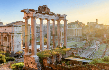 Private Golf Cart Tour of Rome's City Center Highlights