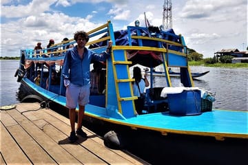 Private Boat Tour from Battambang to Siem Reap on Tonle Sap Lake