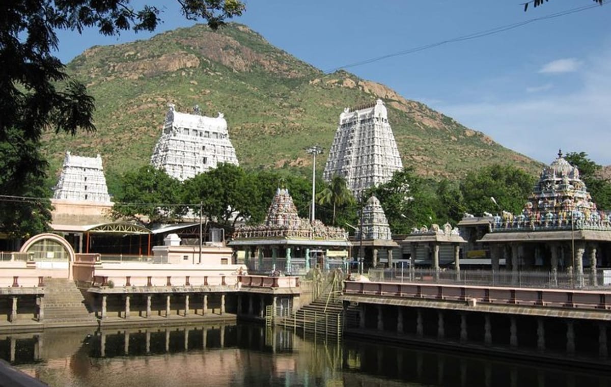 Spiritual Sojourn: Chennai to Tiruvannamalai Temple & Ashram Tour