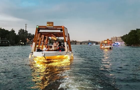 VIP Luxury Cafellucca on The Nile With Lunch or Dinner