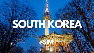 Jeju Island (South Korea) Data eSIM : 0.5GB to 5GB/daily - 30 Days