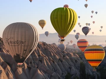 Cappadocia Hot Air Balloon Flight at Sunrise with Pickup