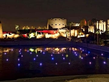 Sound and Light Show at Karnak Temple in Luxor
