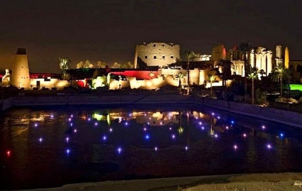 Sound and Light Show at Karnak Temple in Luxor