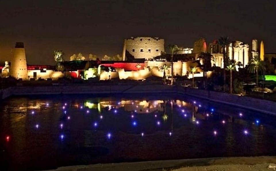 Sound and Light Show at Karnak Temple in Luxor