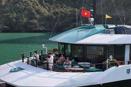 Luxury Catamaran Cruise to Halong Bay & Lan Ha Bay