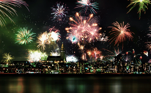 New Year's Eve Cruise with Views of Reykjavík's Skyline