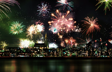 New Year's Eve Cruise with Views of Reykjavík's Skyline