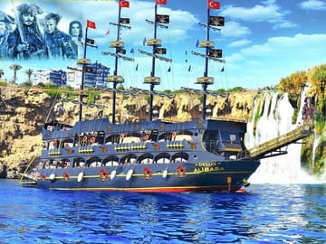 Antalya Coastal Boat Tour with Transfer from Belek