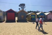 Brighton Beach Bathing Boxes