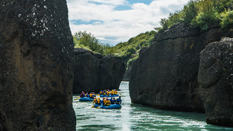 Hvítá rafting near Gullfoss: raft or kayak?