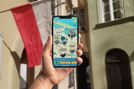 Medieval Warsaw Smartphone App Self-Guided GPS Walking Tour