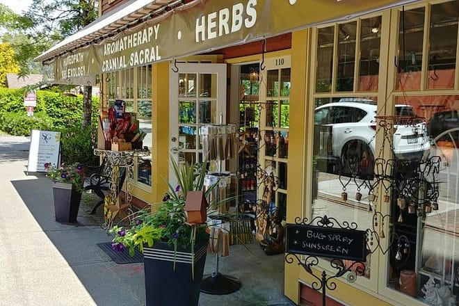 A quaint street scene, Fort Langley
