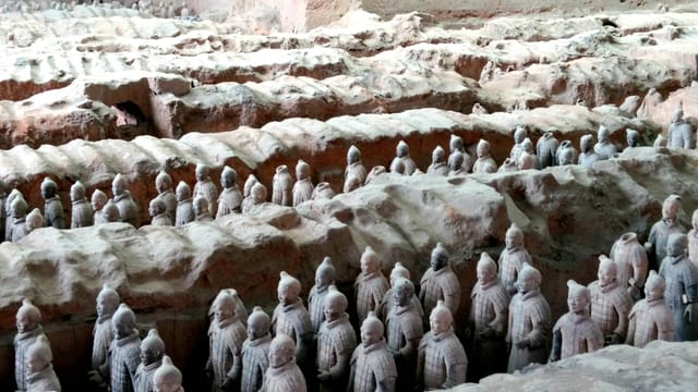 From Beijing: Private Xian Day Tour by Bullet Train & Flight 