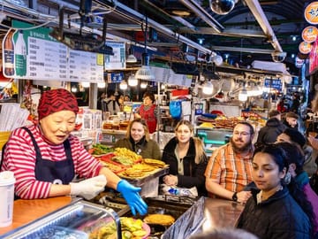 Same-Day OK Dongmyo Flea,Gwangjang Market – Traditional Tea Tour