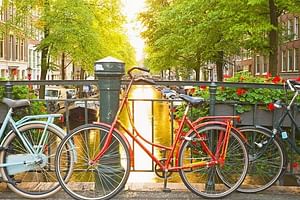  Bike Tour of Historical Amsterdam with Audio Guide on Mobile App