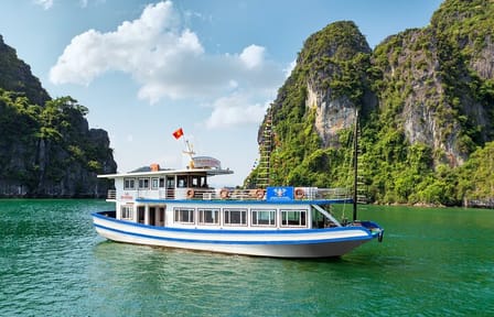 Halong Bay Day Cruise: Kayaking, Swimming, and Island Visit