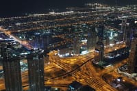 view from burj khalifa