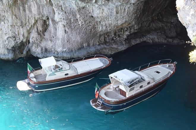 2)Capri & Positano in one day private boat tour 7hrs 3