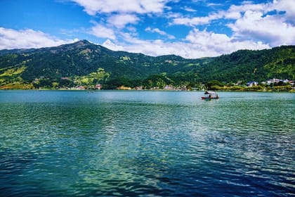 Boating on Begnas Lake – Day Trip from Pokhara