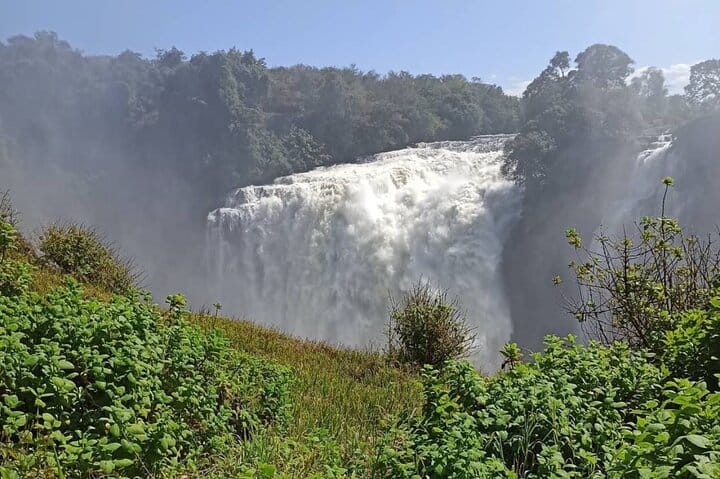 15 minutes scenic helicopter flight above Victoria Falls-Zimbabwe