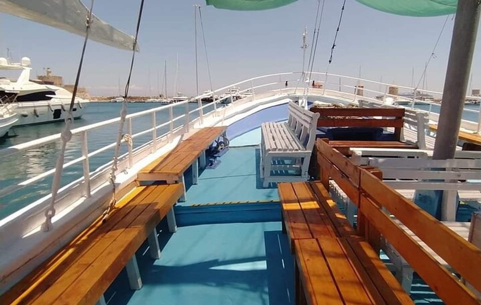 Rhodes Sea Cruise with Snorkeling Stops at Afantou