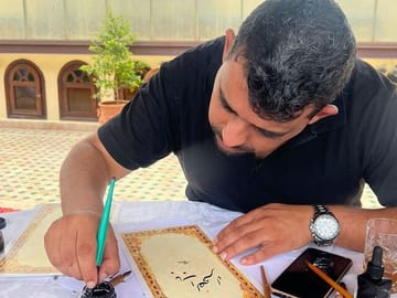 Arabic Calligraphy Workshop in Fes with Lunch or Dinner