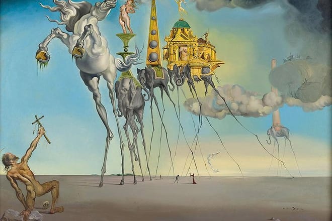 Salvador Dal&iacute; portrait