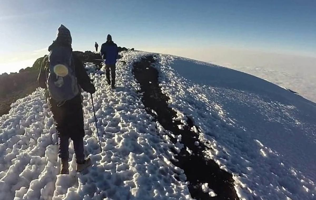 Climbing Mount Kilimanjaro : Machame Route